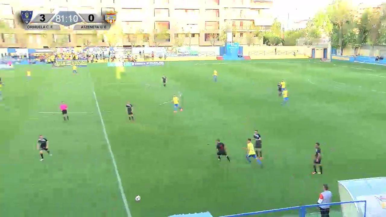 segunda parte del partido Orihuela CF - Atzeneta UE